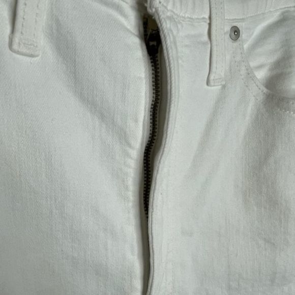 Madewell White The Perfect‎ Vintage Straight Jeans - Picture 4 of 5